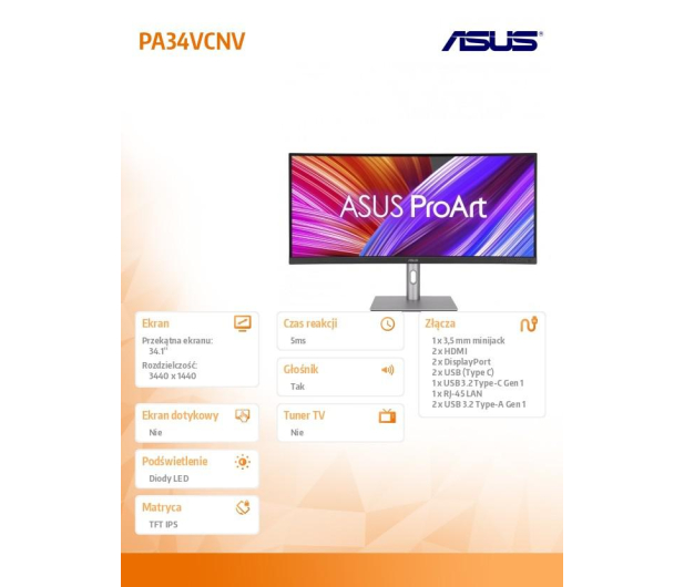 ASUS ProArt PA34VCNV - 1188546 - zdjęcie 10